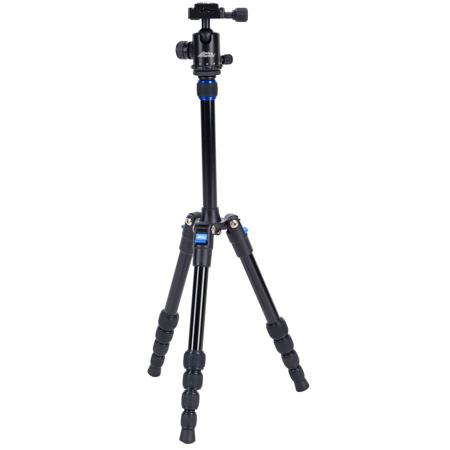 Davis & Sanford Traverse TR-553-228 Compact 5-Section Al Tripod, Ball Head,Black