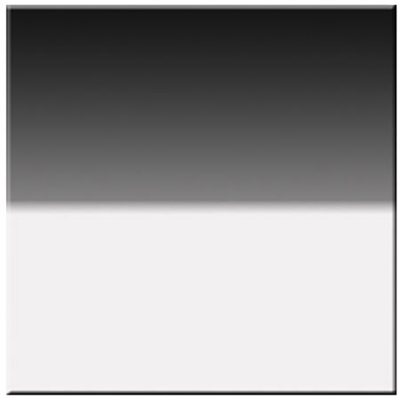 Tiffen 6.6x6.6" Water White Glass Hard Edge Graduated ND Filter, 1.2 (4 Stops)