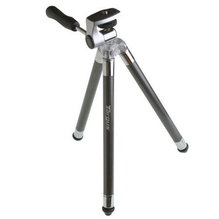 Targus 8 Section Aluminum Travel Tripod, 2-way Pan Head