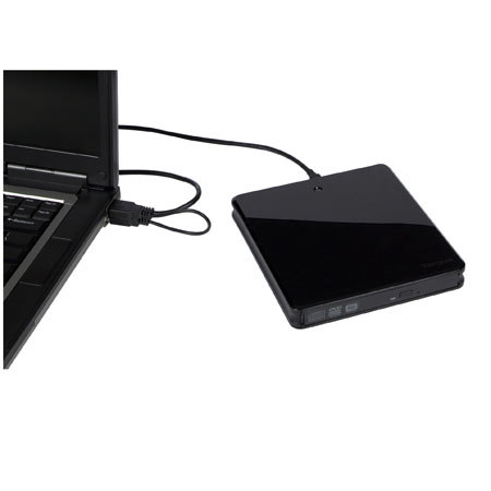 Targus USB 2.0 DVD+/-RW Drive, 4x DVD±RW/8x DVD±R, Hi-Speed USB