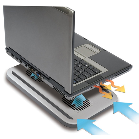 Targus Netbook Chill Mat, USB Powered - Grey