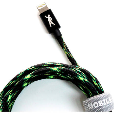 Tera Grand 5' Mobile Undead Apple MFi Certified Lightning to USB Cable, Zombie