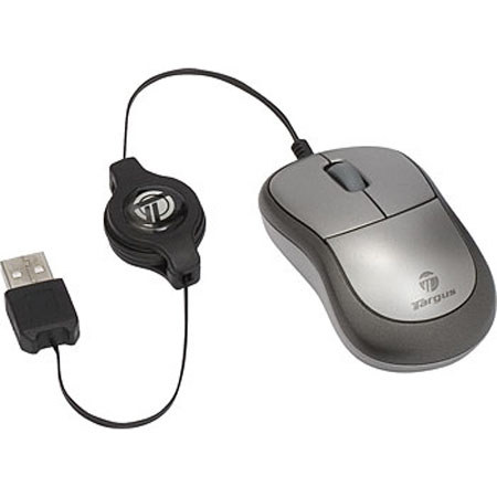 Targus PAUM01U Ultra Mini Retractable Optical Mouse