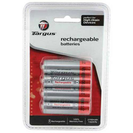 Targus PC2200 Pre-Charged AA 2200mAh Lithium Batteries