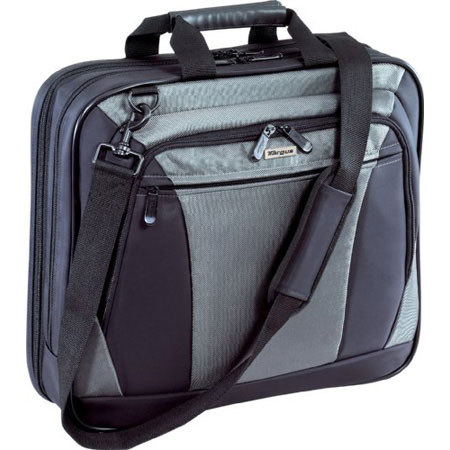 Targus 16in CityLite, Nylon Laptop Case, Black/Grey