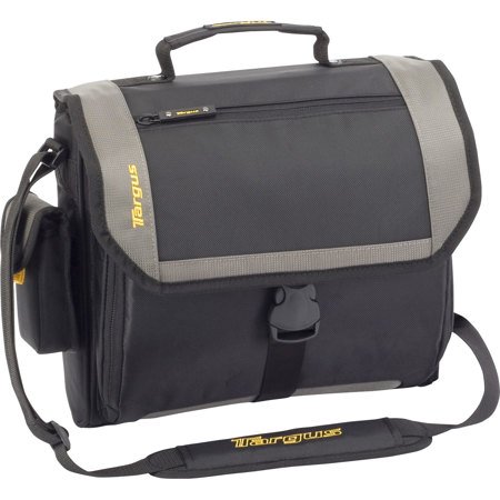 Targus 14" CityGear Atlanta Messenger Laptop Case, Black/Gray