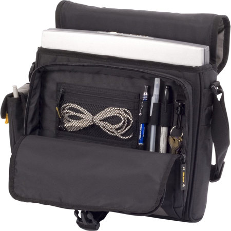 Targus 14" CityGear Atlanta Messenger Laptop Case, Black/Gray