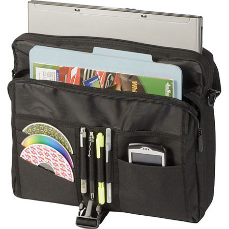 Targus TCM004US 15.4in Messenger Laptop Case, Black