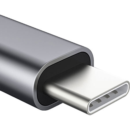 Tera Grand USB 3.1 USB-C to Gigabit Ethernet Adapter w/3-Port USB 3.0 Ports,Gray