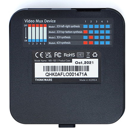Thinkware Multiplexer Box for F200PRO/F790/X800/X700 Dash Cameras