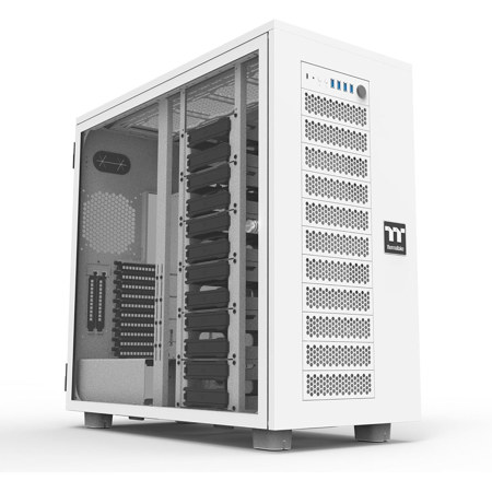 Thermaltake AX700 Tempered Glass XL-ATX Super-Tower Chassis, Snow White