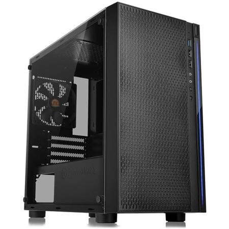 Thermaltake Versa H18 Tempered Glass Edition Micro Case, Black