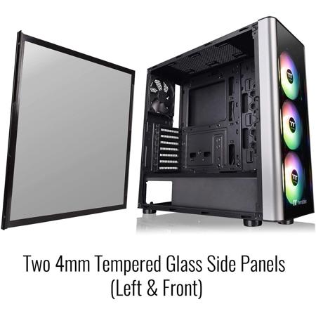 Thermaltake Level 20 MT ARGB Mid-Tower Chassis, Black
