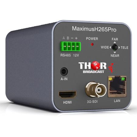 Thor MaximusH265Pro 1080p 3G HD-SDI HDMI H265 20x Zoom Streaming