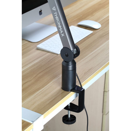 Thronmax S1 Caster Clamp-On Boom Stand with Integrated USB Cable