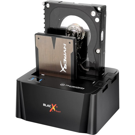 Thermaltake BlacX Duet SATA to USB 3.0 Hard Drive Docking Station for 2.5" and 3.5" HDDs