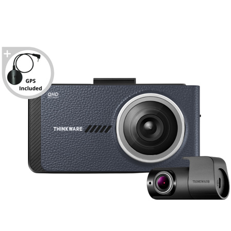 Thinkware X800 2K QHD 2.7" LCD Screen Front Dash Cam with Rear View Camera