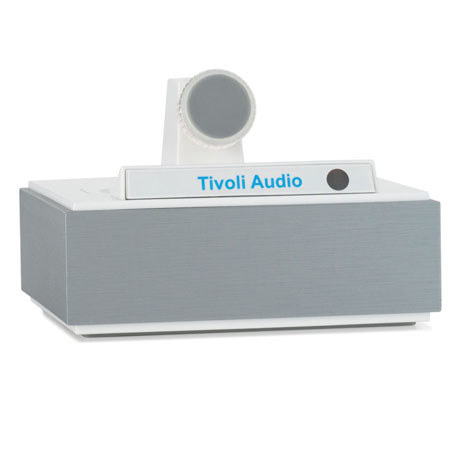 Tivoli Audio The Connector CWAD Stand-Alone Dock, Anodized Aluminum/White