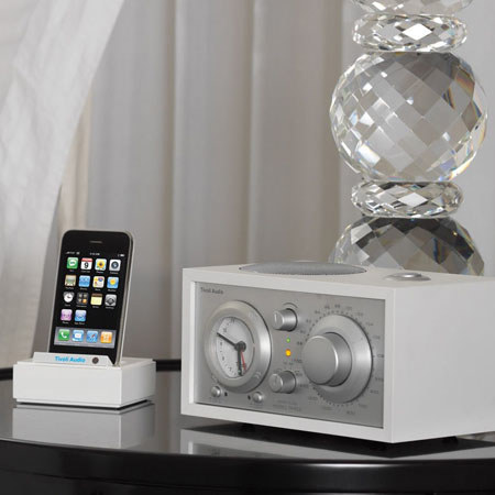 Tivoli Audio The Connector CWFW Universal Stand-Alone Dock, Frost White/White