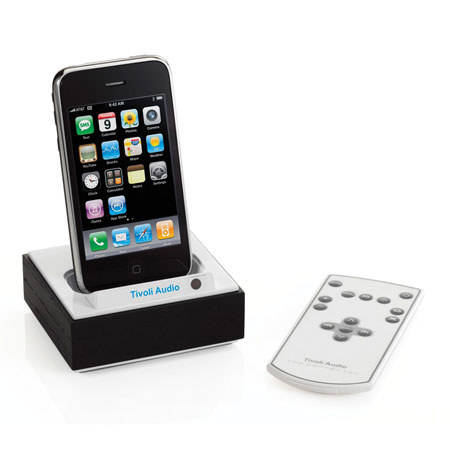 Tivoli Audio The Connector CWMB Universal Stand-Alone Dock, Midnight Black/White