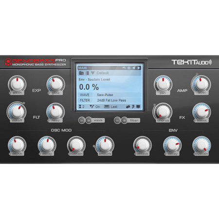 Tek'it Audio Genobazz Pro Virtual Monophonic Synthesizer Software, Download