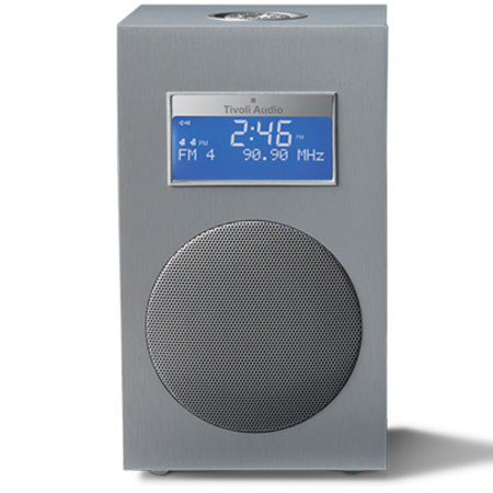 Tivoli Audio Model 10 M10AL Clock Radio, Light Aluminum/Silver