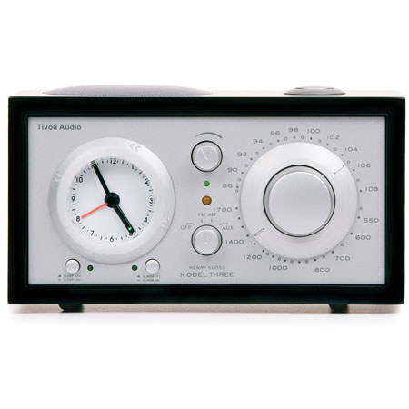 Tivoli Audio Platinum Series Model Three M3PIANO AM/FM Radio, Piano Black/Silver