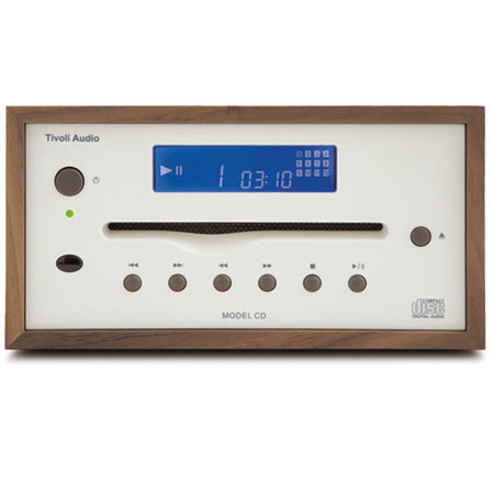 Tivoli Audio Model CD MCDCLAB Player, Walnut/Beige