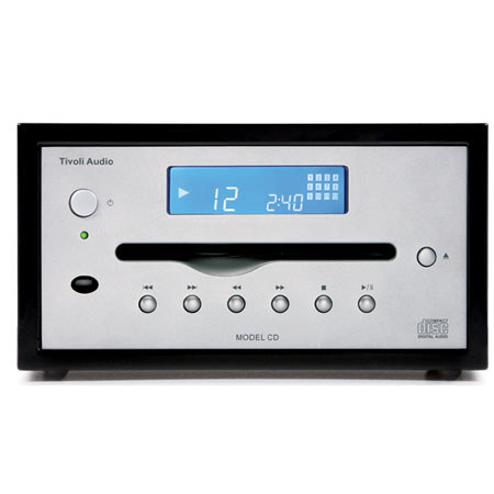 Tivoli Audio Platinum Series Model CD MCDPIANOB Player, Piano Black/Silver