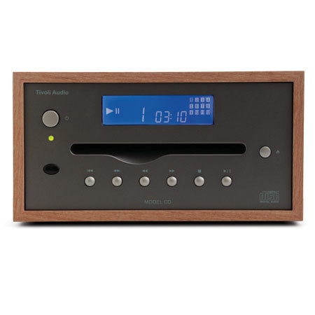 Tivoli Audio Model CD MCDTPEB Player, Cherry/Metallic Taupe