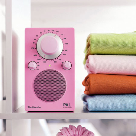 Tivoli Audio Fashion Collection 2005 PALPNK Portable Radio, Pink