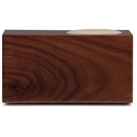 Tivoli Audio SSCLA Top-Firing Stereo Speaker, Dark Walnut/Beige