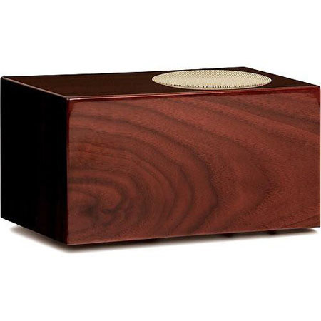 Tivoli Audio Platinum SSCLA Top-Firing Stereo Speaker, Dark Walnut/Beige, Single