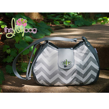 The Joy Bag MUSE Camera Bag Shady Grey Chevron