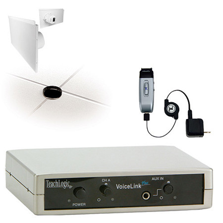 TeachLogic LS2 VoiceLink Plus Wireless Microphone Sapphire System