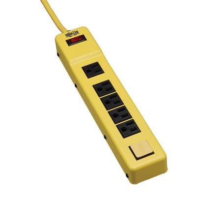 Tripp Lite TLM626NS Safety Power Strip, Rugged & Safe Power, 6 Outlet, 6' Cord