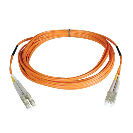 Tripp Lite 6.56' OM1 62.5/125 Multimode Duplex LC to LC Fiber Optic Patch Cable