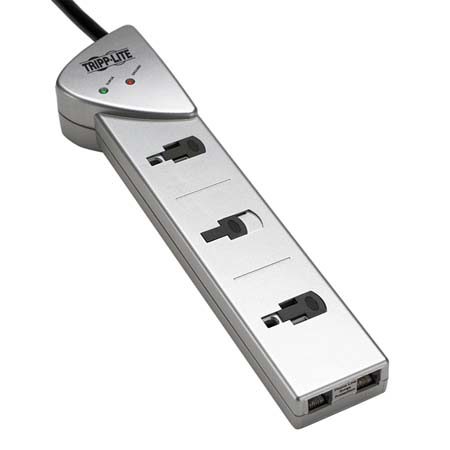 Tripp Lite TLP707TEL Protect It! Black Surge Suppressor