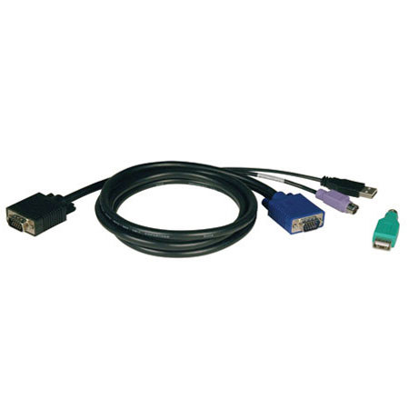 Tripp Lite 6' KVM Switch USB/PS2 Combo Cable Kit