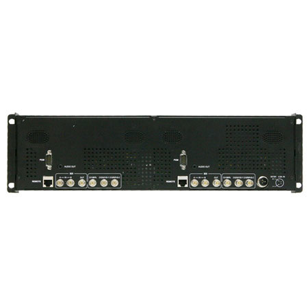 TVLogic PRM-702A 7" 800x480 Multi-Format Dual LCD Rack Mount