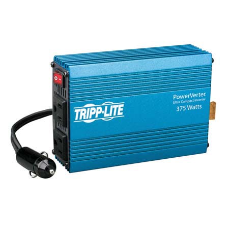 Tripp Lite PowerVerter 375-Watt Ultra-Compact Inverter with 120V AC Output