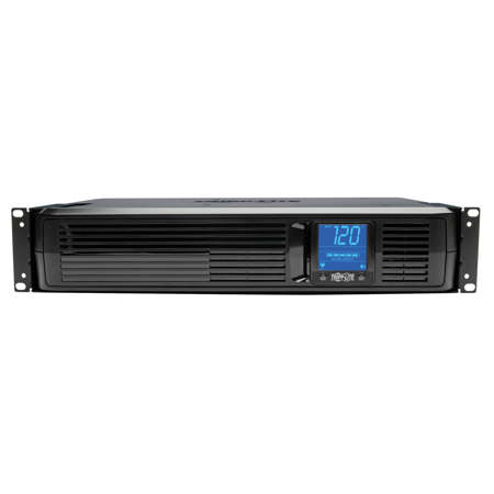 Tripp Lite SmartPro LCD 120V 1500VA 2U Rack/Tower Line-Interactive UPS, 900W, AVR, 8 Outlets