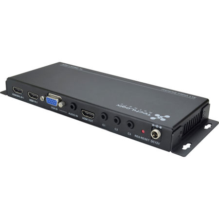 TechLogix TL-SM3X1-HDV 3x1 HDMI & VGA Collaboration Video Switcher