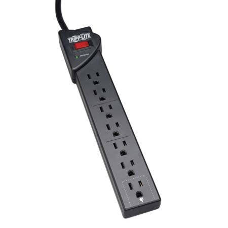 Tripp Lite TLP712B Protect It! Black Surge Suppressor