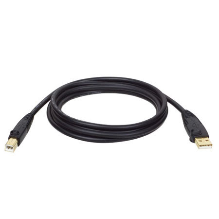 Tripp Lite 15' USB 2.0 A/B Gold Device Cable