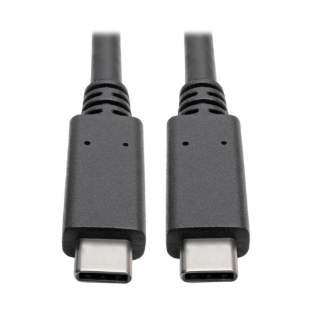 Tripp Lite 3' 100W Thunderbolt 3 USB-C Male Cable