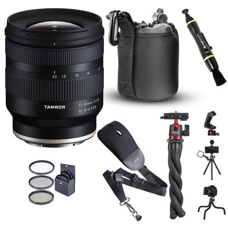 Tamron 11-20mm f/2.8 Di III-A RXD Lens for Sony E with Accessories
