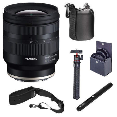 Tamron 11-20mm f/2.8 Di III-A RXD Lens for Sony E with Accessories