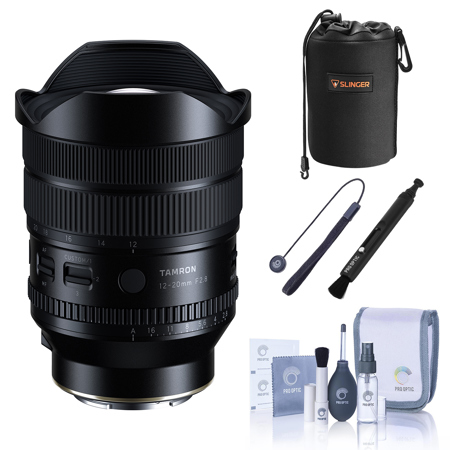 Tamron 12-20mm f/2.8 Di III Lens for Sony E with Lens Pouch & Cleaning ...