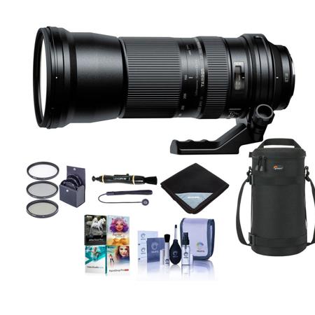 Tamron SP 150-600mm F/5-6.3 Di VC USD Lens for Sony Alpha W/Free Accessory Kit
